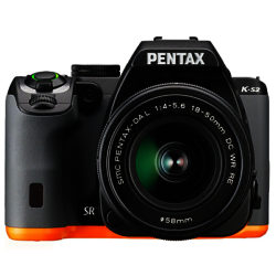 Pentax K-S2 Digital SLR Camera with 18-55 Lens, HD 1080p, 20MP, Wi-Fi, NFC, 3